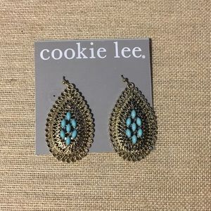 Cookie Lee Felicity Oval Earrings